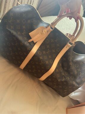 Louis Vuitton Brown Monogram Handbag
